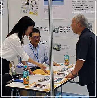 ジャパンインターナショナルシーフードショー 展示会の様子2